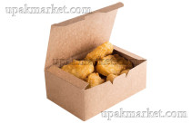ОСК контейнер под нагетсы Fast Food S Pure Kraft 115х75х45 (600шт)
