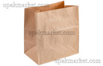 Пакет крафт без ручки 320х200х340 крафт без печати 70г AVIORA