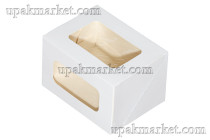 Контейнер под десерт с окном FG Cake Roll 160х120х100 OSQ (OCQ, OCIQ, ОСК, ОЭСКЬЮ, ОСИКЬЮ)