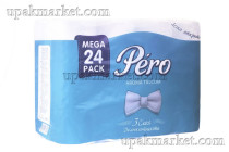Туалетная бумага PERO TALCUM  3-х слойная, по 24 рулона в упаковке