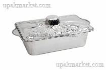 Алюминиевая форма Кастрюля с крышкой SP-328 330х210Х95мм,4200мл.(100шт)