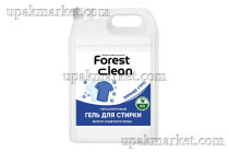 Гель для стирки белого и цветного белья "Зимнее утро" 5л канистра Forest Clean