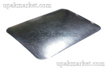 Крышка для алюминиевой формы 650 мл., прямоугольная,  картонно-алюминиевая