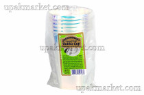 Стакан 375мл Bubble Cup с квадратным дном перламутр 6шт. (72шт/кор) Миксы 