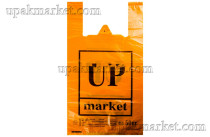 Пакет майка 30х55 "UP Маркет" 11гр оранжевый Лабрава /20уп х 50шт/ 