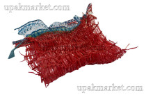 Сетка-мешок с завязками 18х28, до 2 кг, красная (3000шт)