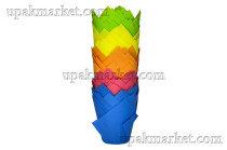 Форма бумажная «Тюльпан» 50х80мм МИКС1 ТБФ /16уп х 250шт/