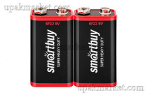 Батарейка 6F22/1S крона Smartbuy