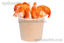 Супница Round Bowl 700 дно крафт 700мл OSQ (OCQ, OCIQ, ОСК, ОЭСКЬЮ, ОСИКЬЮ)