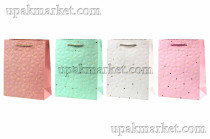 Пакет бумажный подарочный 18 х 23 х 10см Люкс 