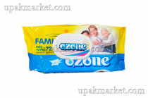 Салфетки влажные 72шт с клапаном для всей семьи с экстрактом Ромашки Озон/Дисконт