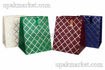 Пакет бумажный 31х45х12Люкс с Тиснением  