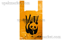 Пакет майка 27х49 "Панда" 5,0гр оранжевый Премиум Лабрава