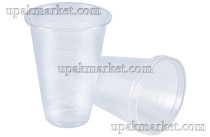 Стакан пластиковы 500мл эконом Факел Ставроп. /30уп х 50шт/