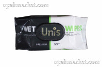 Салфетки влажные Unis Универсальные клапан