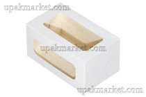Контейнер под десерт с окном FG Cake Roll 200х120х100 OSQ (OCQ, OCIQ, ОСК, ОЭСКЬЮ, ОСИКЬЮ)