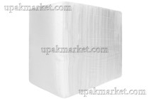 Салфетки для диспенсеров 1-слойные белые PLUSHE 300 листов