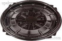 Тортница ЮП-Т-ДШ 170 дно коричневое  0,8 кг  ПЭТ 