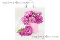 Пакет ПНД 40х36 "Хризантемы" 37мкм Тико /6уп х 50шт/