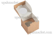 Короб под маффины MUF  1шт окно 100х100х100 OSQ (OCQ, OCIQ, ОСК, ОЭСКЬЮ, ОСИКЬЮ)