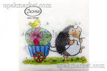 Салфетки 25х25 1-слойн. Веселый ежик 40л ДЕСНА 