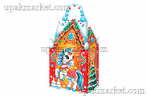 Подарочная упаковка 1000г НГ ПРЯНИЧНЫЙ ДОМИК Символ Лошадь