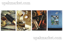 Пакет бумажный подарочный 32х45х10см "МЭН"