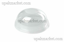 Крышка прозрачная купол с отверстием диаметр 95мм Pet ЮФ