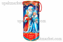 НГ Туба 1500гр СНЕЖНАЯ ПОЧТА d12 х h34см