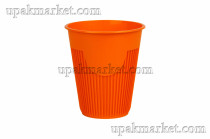 Стакан для горячих напитков 250мл оражевый 20уп по 13шт PР (260шт) ВЗЛП