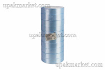 Лента 2 см Атласная Нежно Голубая 22 м (10 бабин)