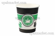 Стакан бумажный КБ 180мл 73мм ГН Чай/кофе /20уп х 50шт/																														