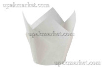 Форма бумажная «Тюльпан» 50х80мм белая ТБФ /16уп х 250шт/