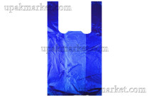 Пакет майка 22х42 2,6гр синяя Ростов /40уп х 100шт/ 