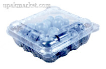 Контейнер прямоуг.с крышкой ПР-РКФ-125 (ПЭТ) 