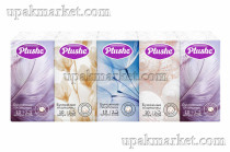 Платочки бумажные 2х сл. 10л PLUSHE Classic Standard/Классик /28уп х 10шт/
