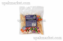 Пика "Кристалл круглый с гранями" 12см 100шт AVIORA 