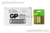 Батарейка AA/LR6 пальчиковая Ultra Alkaline G-TECH BL2 GP