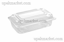 Крышка для контейнера 187х137х38мм прозрачная 