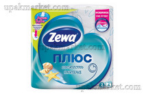Туалетная бумага ZEWA 2-х сл. (4рул) Свежесть океана 