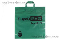 Пакет ПСД 45х44 "Супербэг Зеленый" 90мкм   /12уп х 25шт/ 