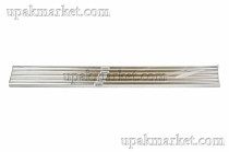 Пленка упаковочная для подарков Прозрачная 40мкр 100см \ 7м (10рул) 