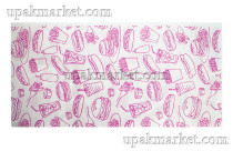 Бумага оберточная 300х300 влагопрочная 30гр Гамбургер МЕГА