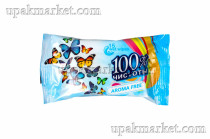 Салфетки влажные 15шт 100% Чистоты Без запаха Озон