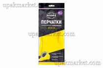 Перчатки резиновые M 5 ЗВЕЗД AVIORA ЧЗ