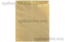 Пакет бумажный пищевой 170х190 уголок крафт ламинированый-жиростойкий 