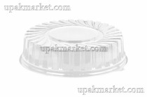 Крышка для тортницы УК-284ВМ прозрачная Каштан (60шт)