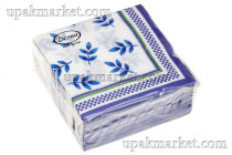 Салфетки 25х25 1-слойн. ДЕСНА 40л  Классика