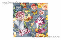 Салфетки 33х33 трехслойные Красивые цветы Art Bouquet 20 шт