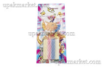 Свечи для торта 28 маленькие /24уп х 12шт/